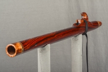 Cocobolo Native American Flute, Minor, Mid A-4, #L28F (5)